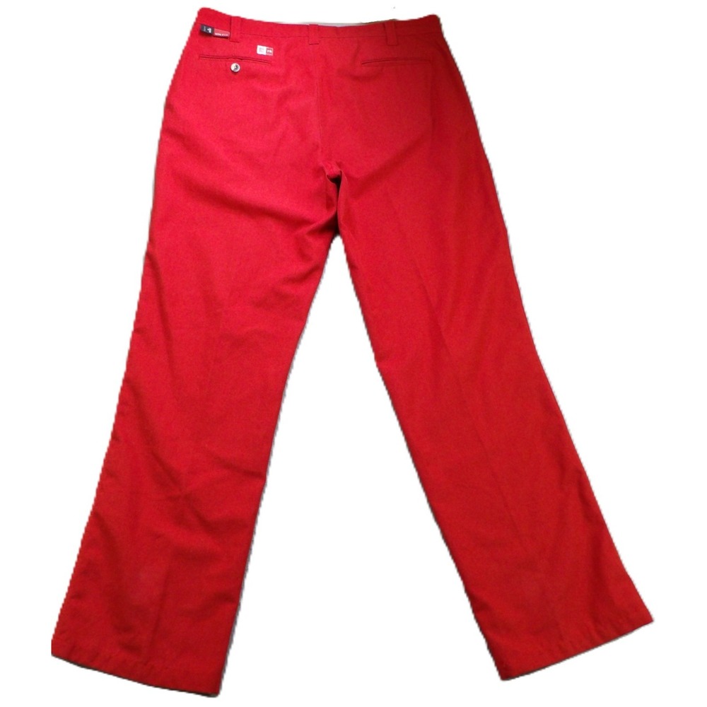 Big Bill FR Work Pants Men W38 Red Nomex NFPA 2112 CAT1 Made Canada Industrial